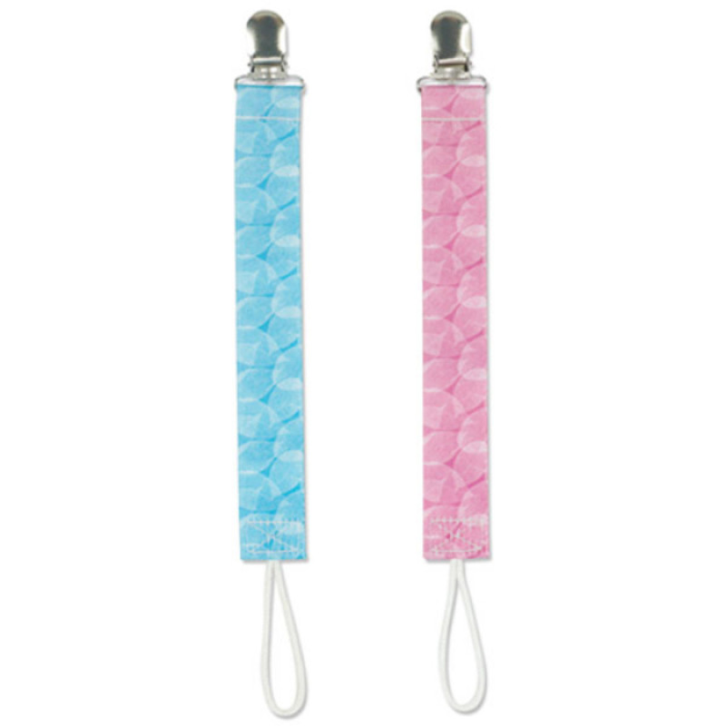 Set of 2 Baby Pacifier Clips 0-2 Years Anti-Fall ,Baby Pacifier Metal Clip